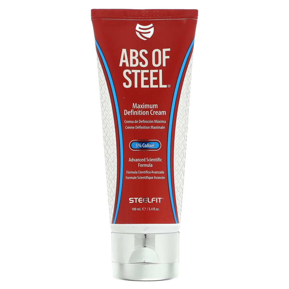SteelFit, Abs of Steel, крем максимальной выразительности, 100 мл (3,4 жидк. унц.)
