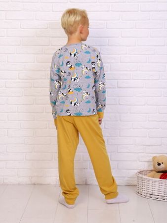 Пижама с брюками для мальчика Сонный мишка