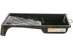 Малярная пластмассовая ванночка для валиков до 140 мм Зубр СТАНДАРТ 290х150 мм, 0.15 л 06052-29-15