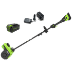 Аккумуляторная снегоуборочная лопата Greenworks GD40SS2 Арт. 2603107UB, 40V, 30 см, с регулируемым направлением выброса, бесщеточный, с 1хАКБ 4 Ач и ЗУ