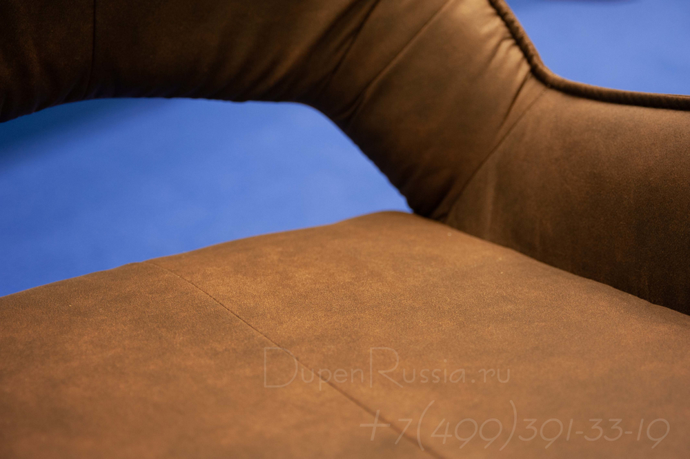 Стул DC1241 коричневый/черный