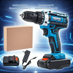 Шуруповерт, 21 В, 35 Нм, 2 АКБ