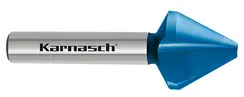 Зенковка Karnasch Ø6,3 мм с покрытием Blue-Tec, 60°, HSS-XE, DIN 334, арт. 40.3030-0063