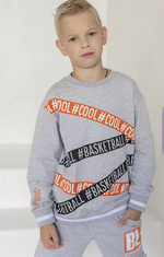 Свитшот для мальчиков 062_ОС22 дл.рукав мультиколор р.134 (Батик)