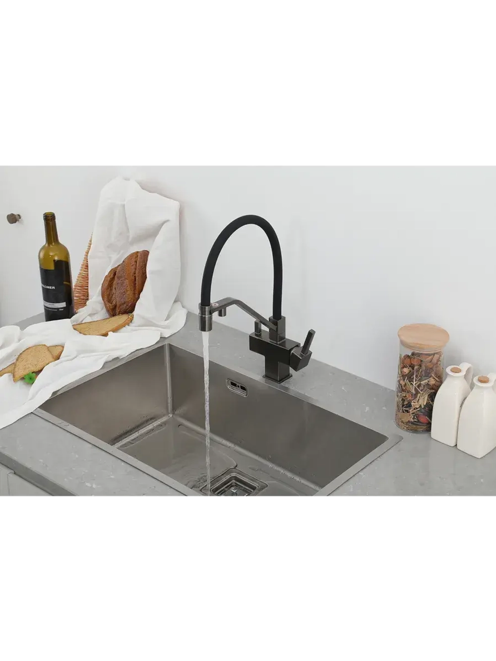 Смеситель для кухни с подключением к фильтру Gappo G4395-69