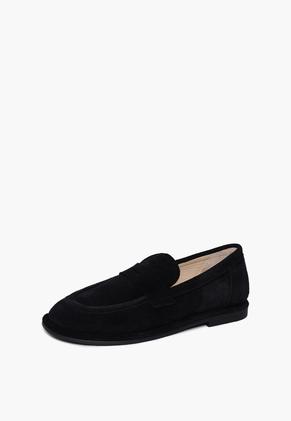Лоферы // Nino // Black // Suede