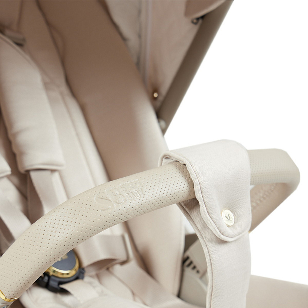 Детская коляска Sweet Baby Elegante 2 в 1 LT Beige