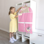 Детский чехол с карманами 80х50. Без принта