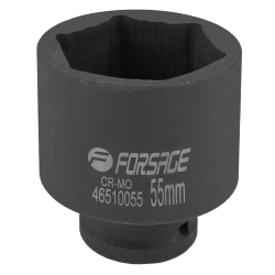 Головка ударная глубокая 55мм 6гр. 3/4'' Forsage F-46510055