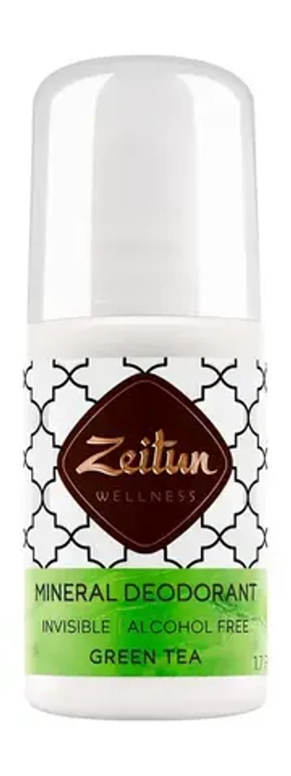 Дезодорант шариковый минеральный "Зеленый чай" ZEITUN 50 мл