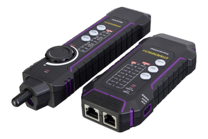 Кабельный тестер Ermenrich NetGeeks NP35, фиолетовый