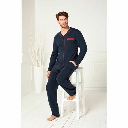 Домашний комплект для мужчин темно-синий Doreanse 4505