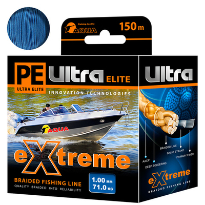 Плетеный шнур AQUA PE ULTRA EXTREME