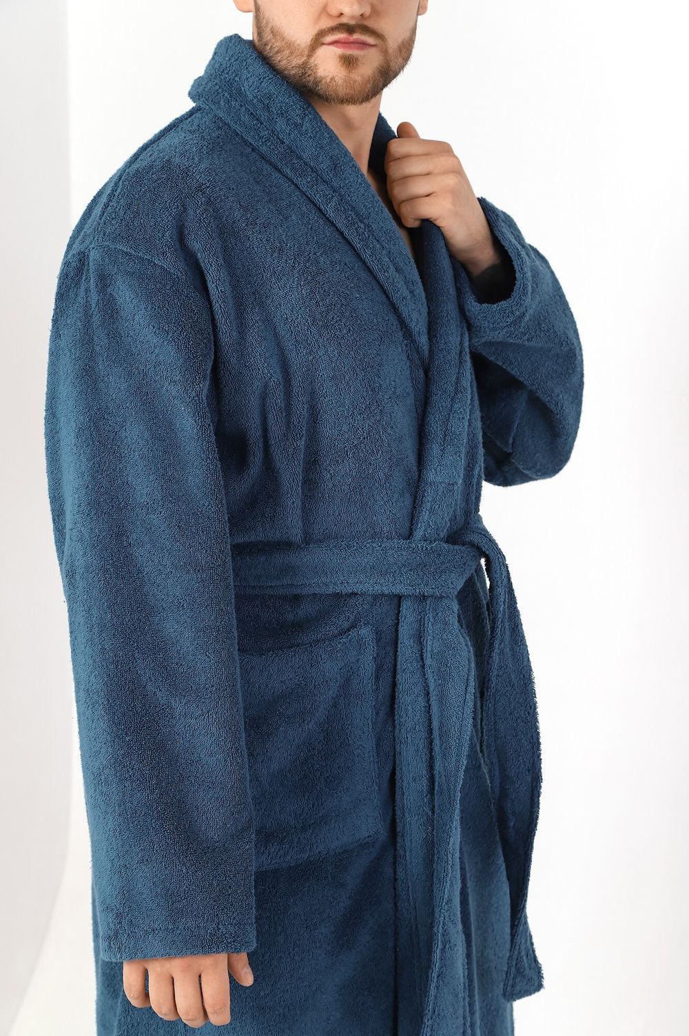 Халат мужской Комфорт-4 Виотекс ПЕТРОЛЬ