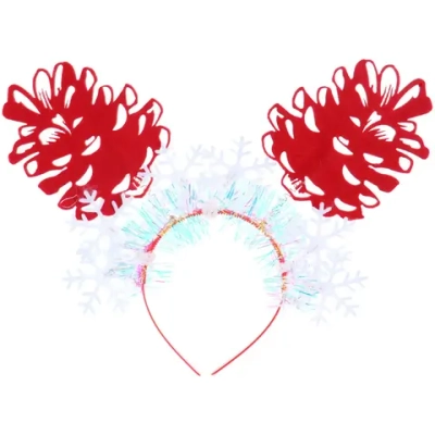 Ободок карнавальный «Шишки»