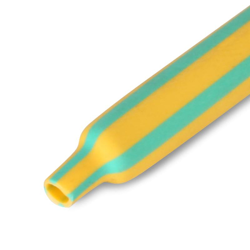 Трубка термоусадочная ТУТнг-LS-12/6 ж/з КВТ (100 шт.)