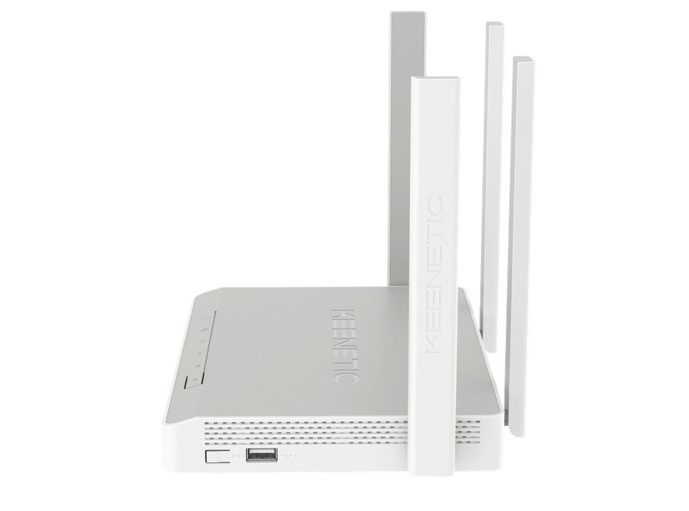 Беспроводной маршрутизатор Keenetic Hopper (KN-3810) 802.11ax 1800 (574 + 1200) Mbps, 4xGLAN, 1xWAN, 1xUSB3.0