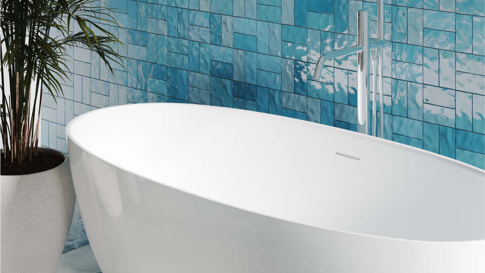 Ванна ALDA 178x92 матовая покраска по RAL полностью