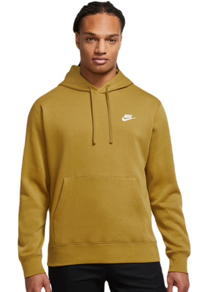 Куртка теннисная Nike Sportswear Club Fleece Pullover Hoodie - Brown
