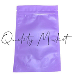 Пакеты ДОЙ ПАК металлизированные с замком ЗИП-ЛОК 135х200+(40+40) мм (Сиреневый матовый)