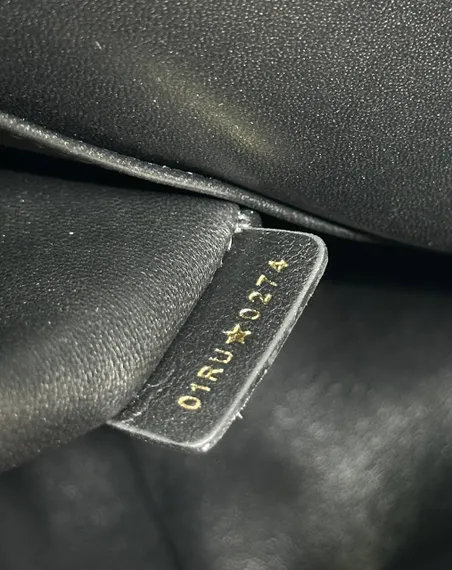 Рюкзак Dior Caro черный, модель среднего формата