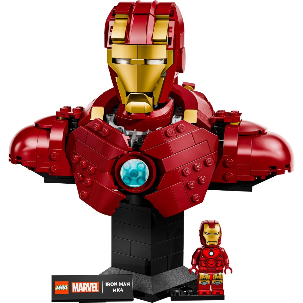 LEGO Marvel - Бюст Железного Человека MK4 76327