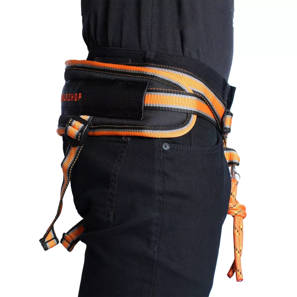 Пояс для каникросса в комплекте с потягом White Wolf серия Спорт