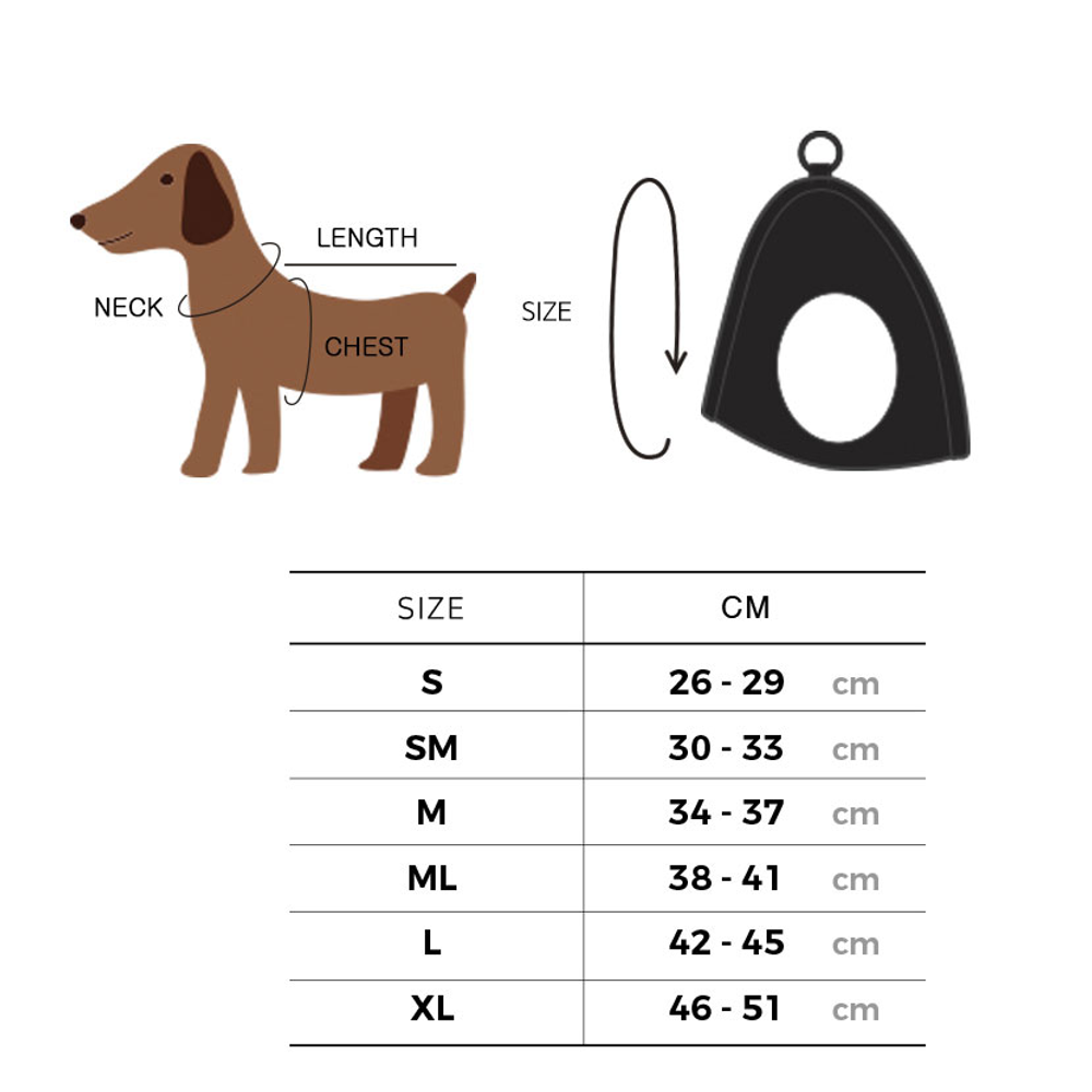 030 PA-HA Шлейка (фиксатор-пряжка с защелкой, размер-в-размер) Puppy Angel