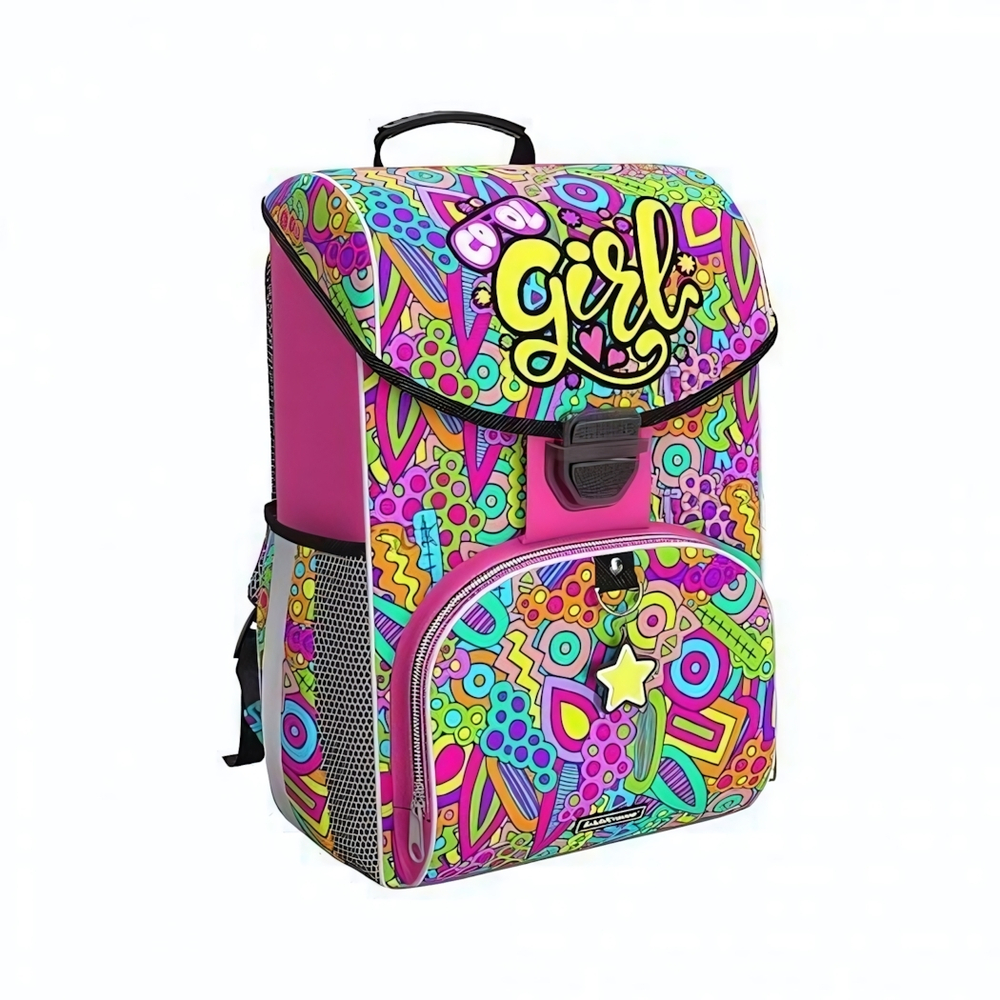 Ранец 25x37x14см ErgoLine 15L Cool Girl (ErichKrause)