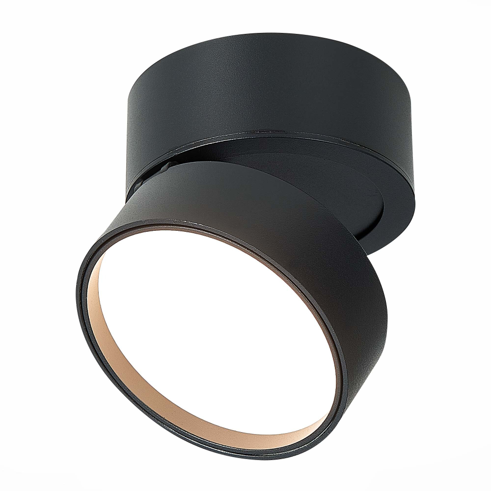 ST651.432.14 Светильник потолочный поворотный Черный LED 1*14W 3000K 1 100Lm Ra&gt;90 120° IP20 D105xH8 Накладные светильники