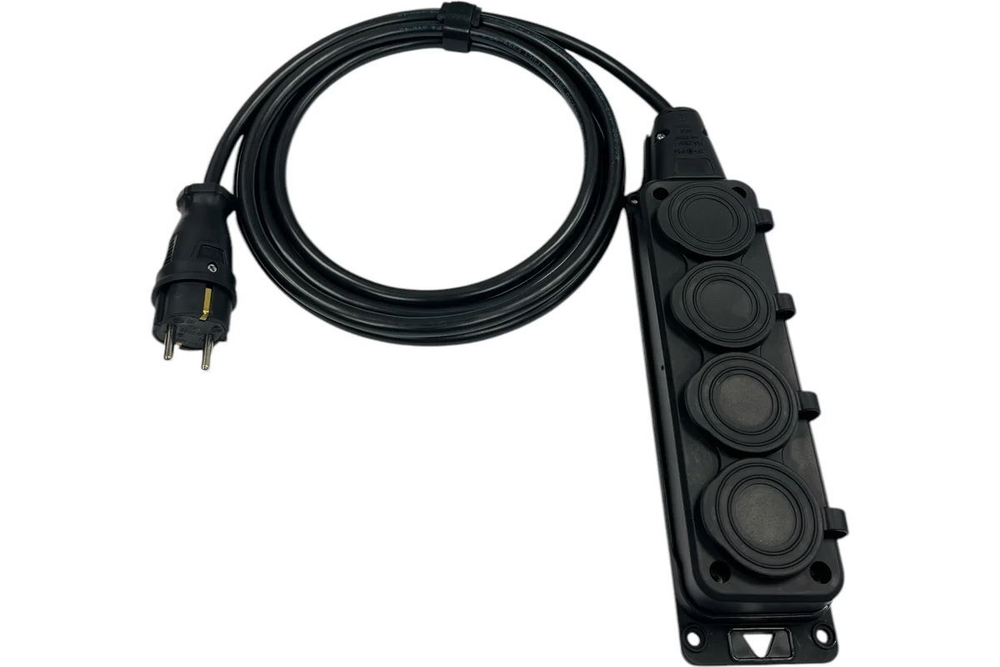 Удлинитель силовой iTOK i-CONNECT-COLOR-SU-PVS-310-4-54-10-BLACK