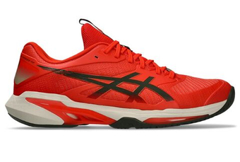 Мужские кроссовки теннисные Asics Solution Speed FF 4 - cherry tomato/vintage khaki