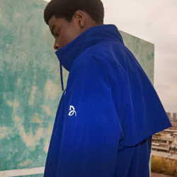 Мужская теннисная кофта Lacoste Men's Sport Novak Djokovic Lightweight Zip Jacket - blue