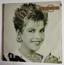 Винтажная виниловая пластинка LP C.C. Catch Like A Hurricane (Spain 1987)