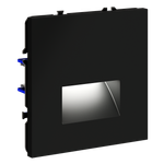 Подсветка светодиодная встраиваемая VOLTUM S70, (черный матовый)