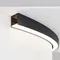 Радиусный профиль 35x35 D1500мм 1/4 круга черный Led Strip alm-3535r-b-d-90°-1.5m