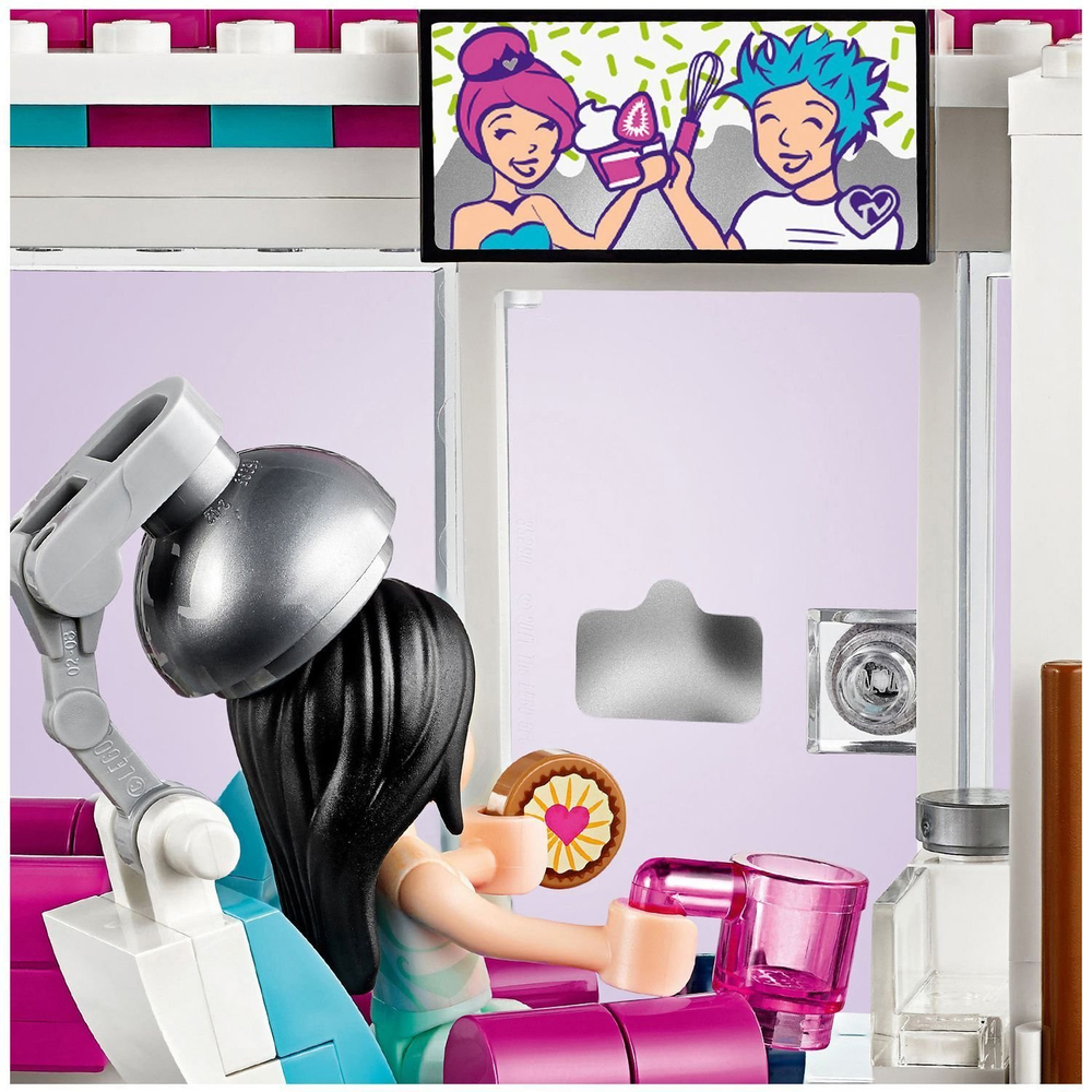 LEGO Friends: Парикмахерская Хартлейк Сити 41391 — Heartlake City Hair Salon — Лего Френдз Друзья Подружки