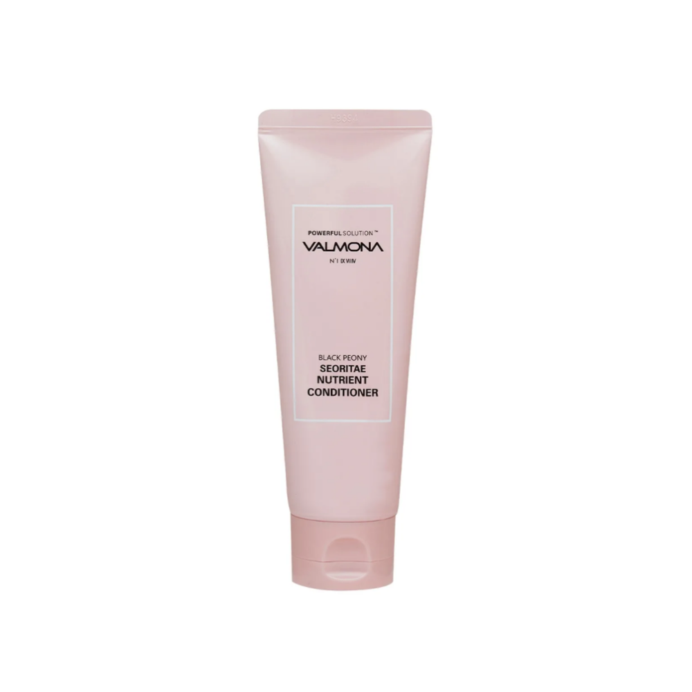 [VALMONA] Black Peony Seoritae Nutrient Conditioner - Кондиционер ЧЕРНЫЙ ПИОН/БОБЫ,100 мл