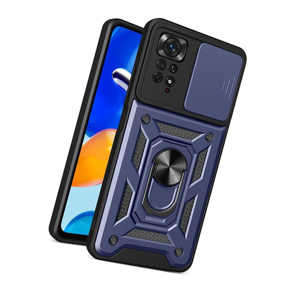 Чехол с кольцом Bumper Case для Xiaomi Redmi Note 11 Pro+ 5G