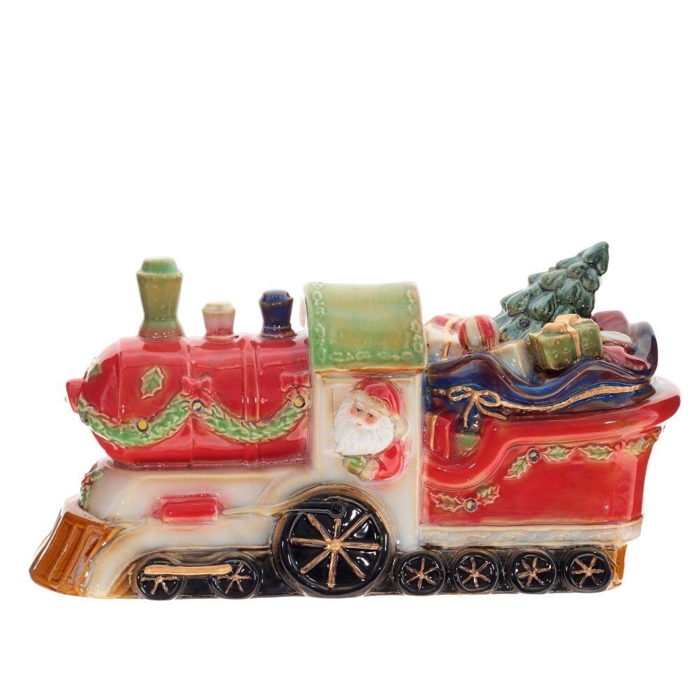 GAEM Фигурка декоративная с подсветкой "Поезд" (3хАА, н/п), L35 W11,5 H18,5 см