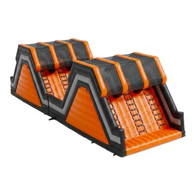 Секция надувной полосы препятствий «Пирамиды», 10×4×4 м