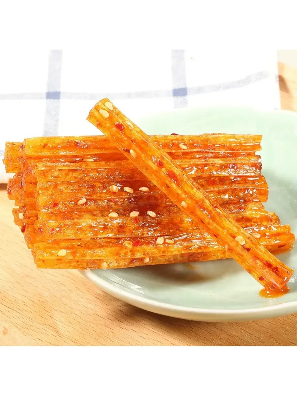 Китайская закуска острые палочки Латяо 76 г * 5 шт