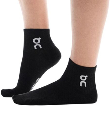 Теннисные носки On Logo Mid 3P - black