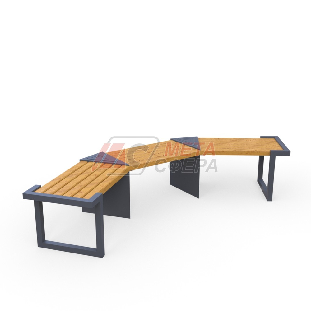 Лавка уличная парковая C303