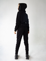 Брюки женские спортивные черный Город Горький
