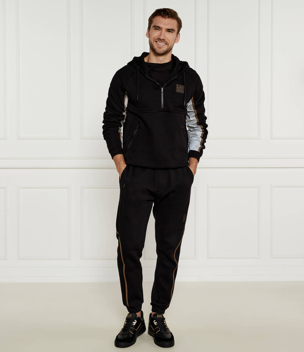 Худые EA7 - черный(6DPM37 PJODZ)
