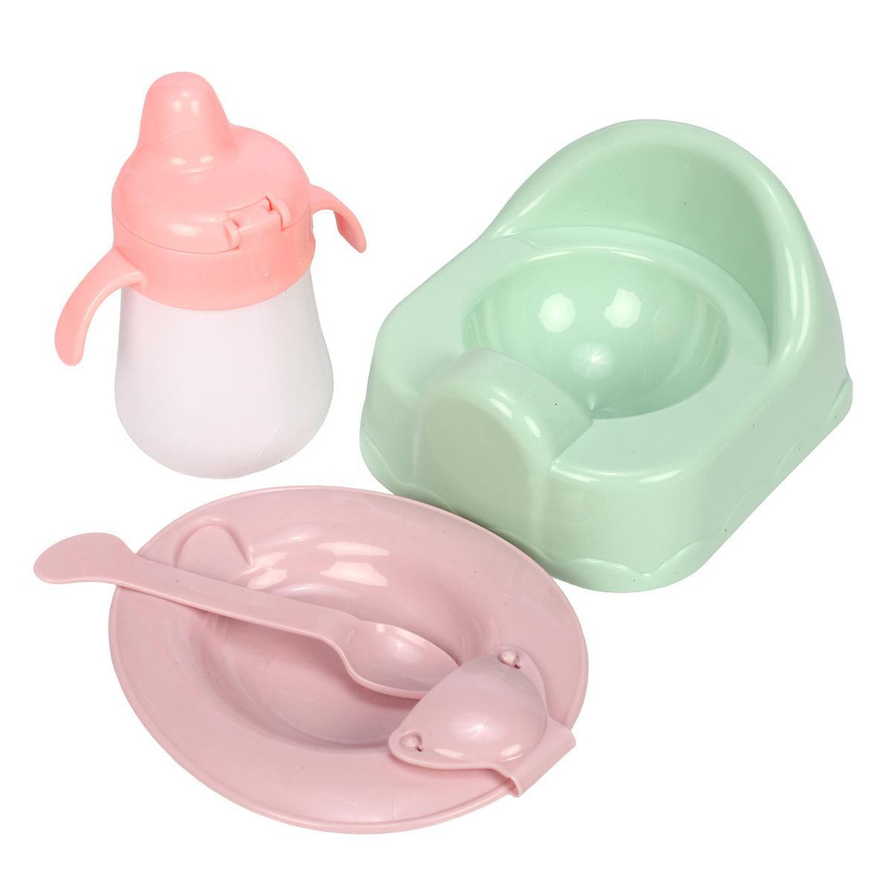 Пупс функциональный с аксесс., коробка NEW242B