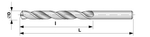 Сверло DIN338  1,4x40/18 HSS PN 2913
