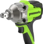 Гайковерт аккумуляторный GREENWORKS IW5500 24V, АКБ 5Ач и ЗУ 3805007CUG