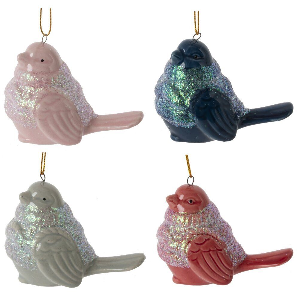 GAEM Украшение новогоднее "Птичка", L8 W4,5 H6 см, 4в.